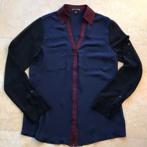 EXPRESS button down blouse